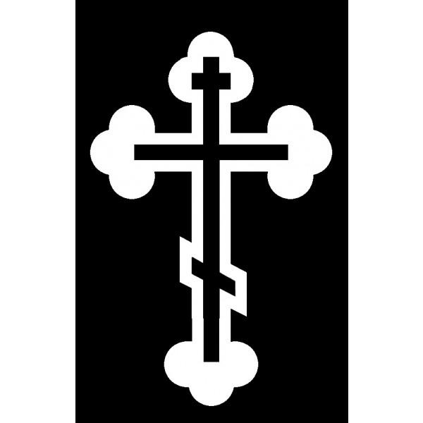 Крест на памятник гравировка-19